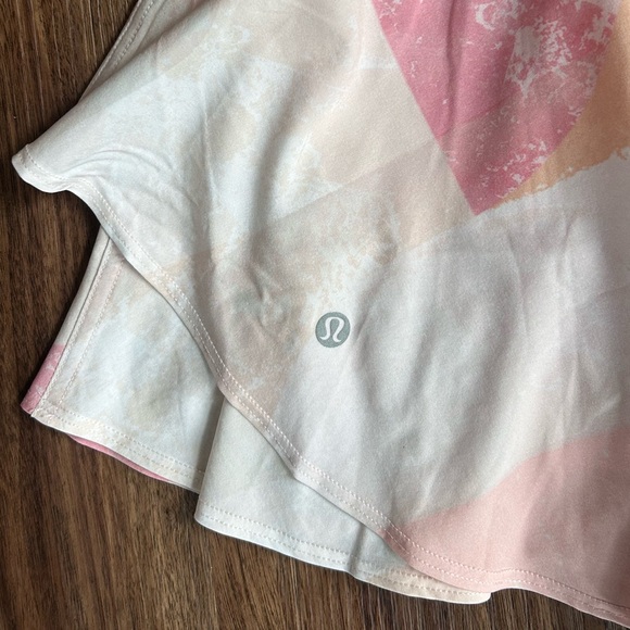 LULULEMON Court Rival High-Rise Skirt Built-In Shorts Garrogeo Multi Skort Sz 2 - Picture 15 of 15